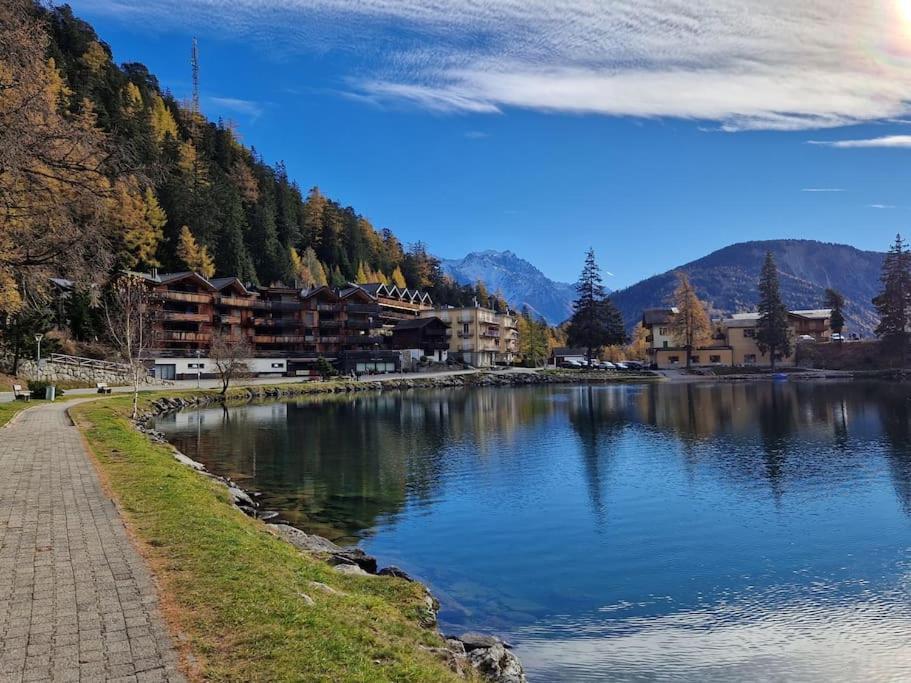Superbe Appartement Champex-Lac Avec Piscine Et Sauna Екстериор снимка