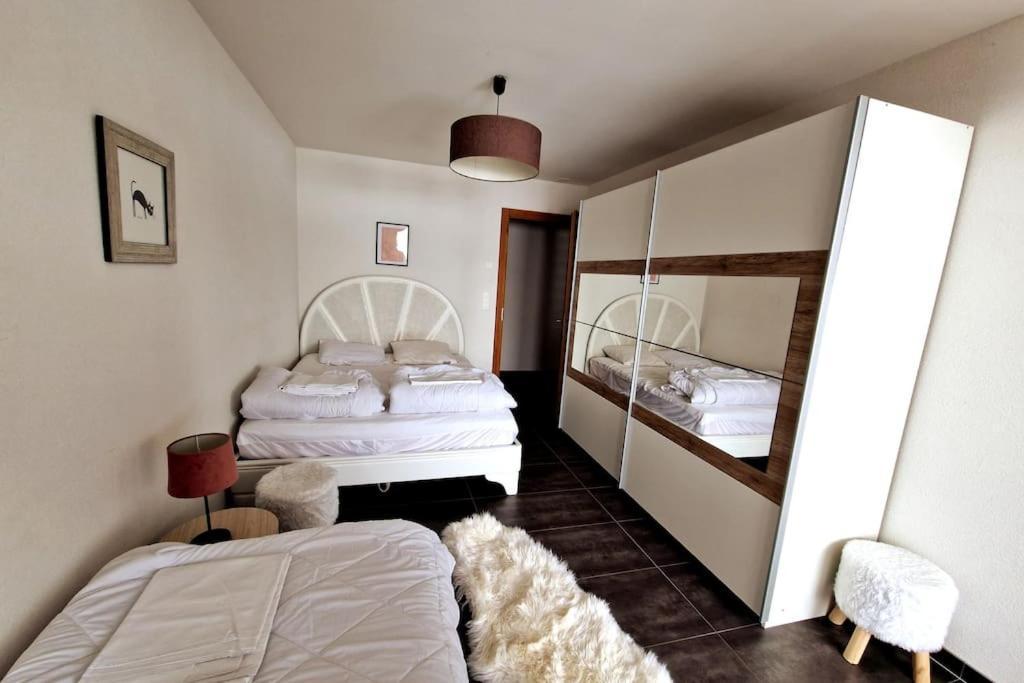 Superbe Appartement Champex-Lac Avec Piscine Et Sauna Екстериор снимка