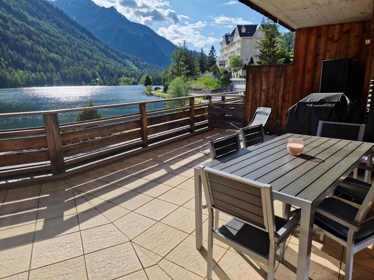 Superbe Appartement Champex-Lac Avec Piscine Et Sauna Екстериор снимка